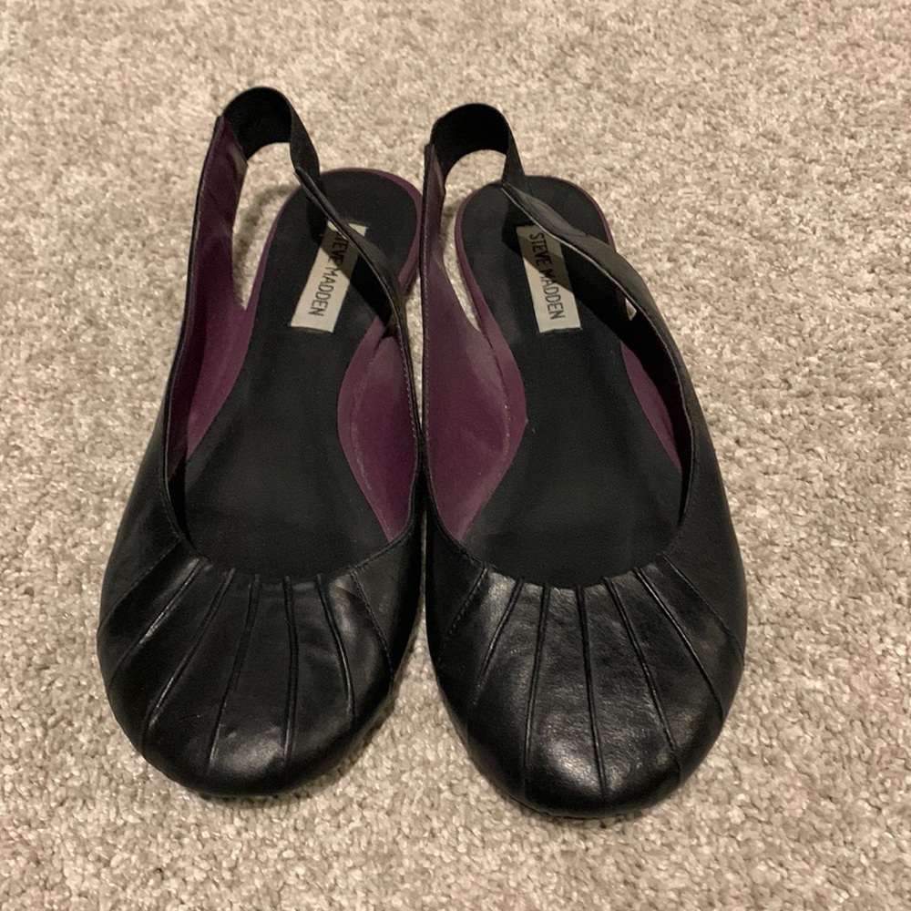 Steve Madden women’s size 8 sling back flats